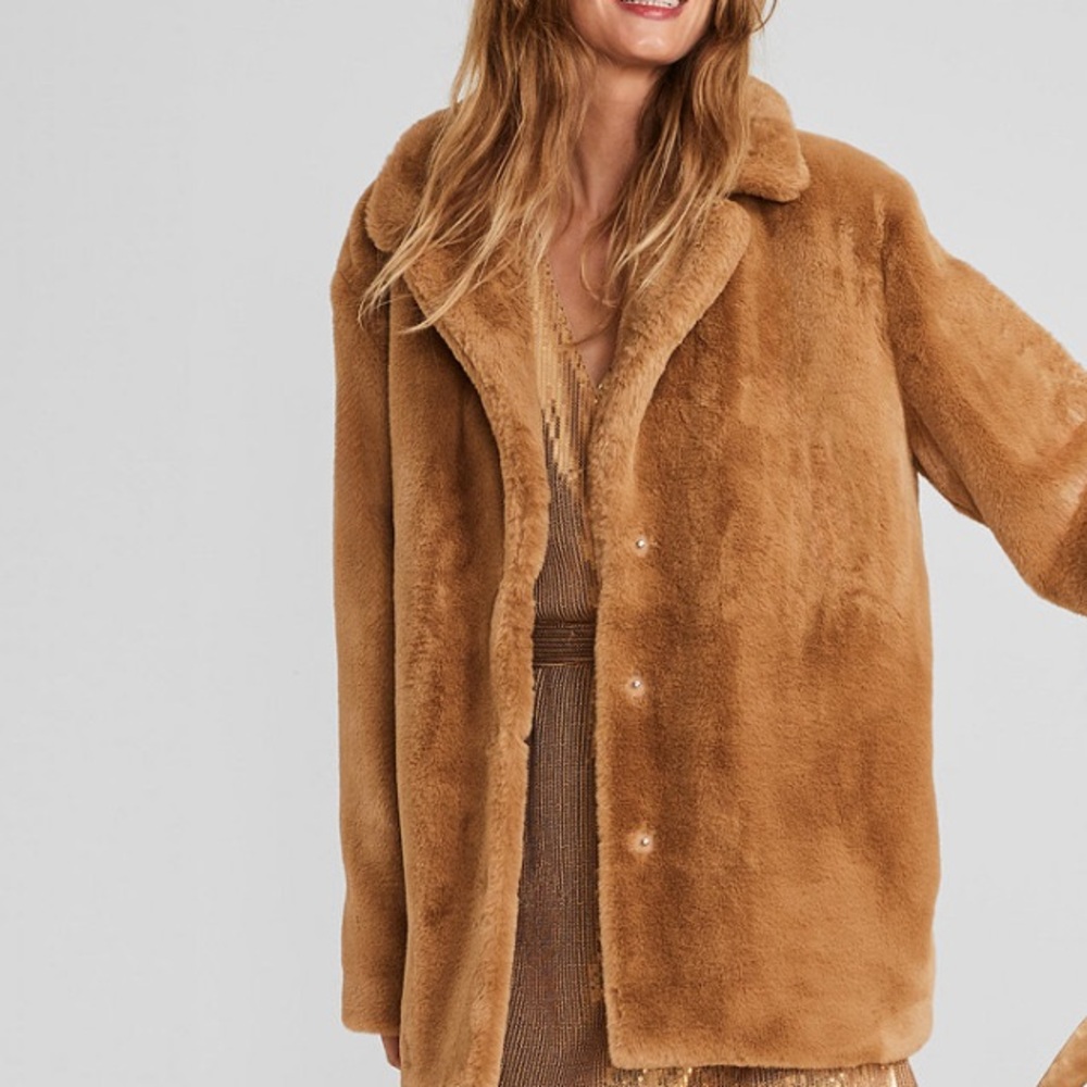 I.N.C. International Concepts Women's Faux-Fur Family Matching Coat,